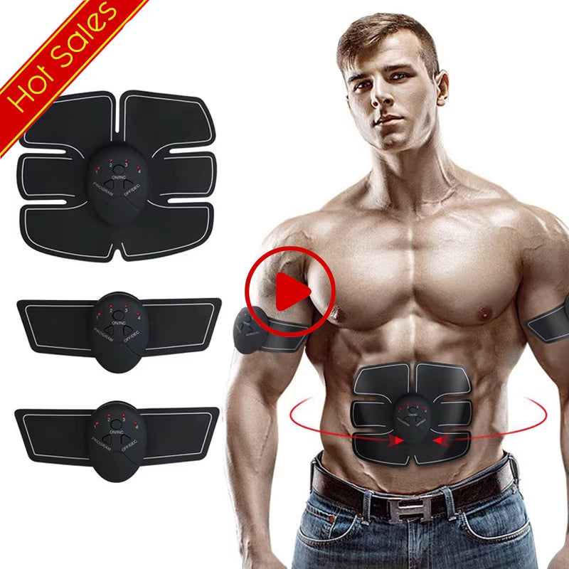 EMS Smart Hip Trainer Battery Muscle Stimulator Buttock Abdomen Pad Arm Leg Toner Fitness Body Shaper Unisex Workout Equiment