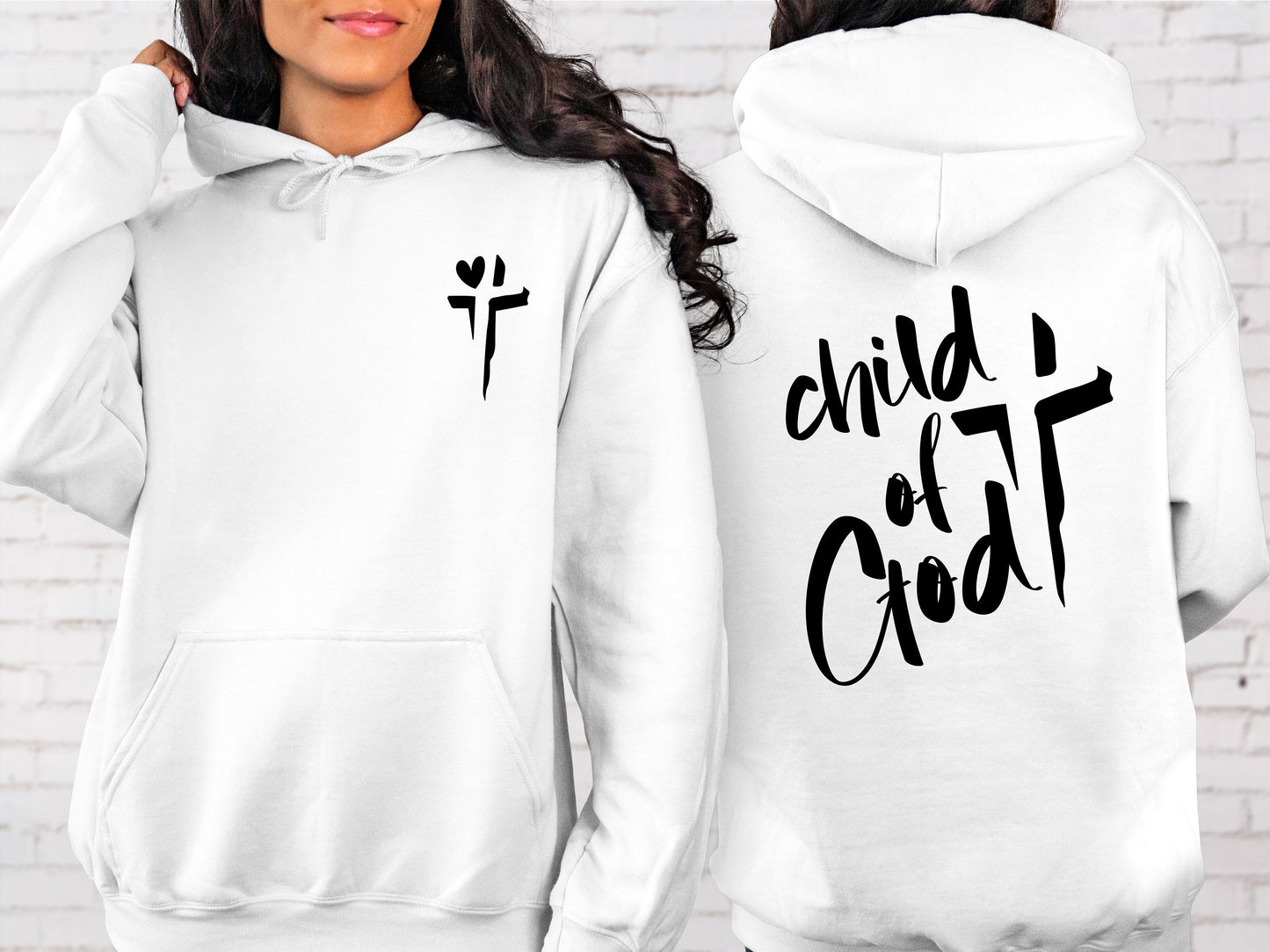 Child of God Hoodie: Christian Faith, Jesus Lover