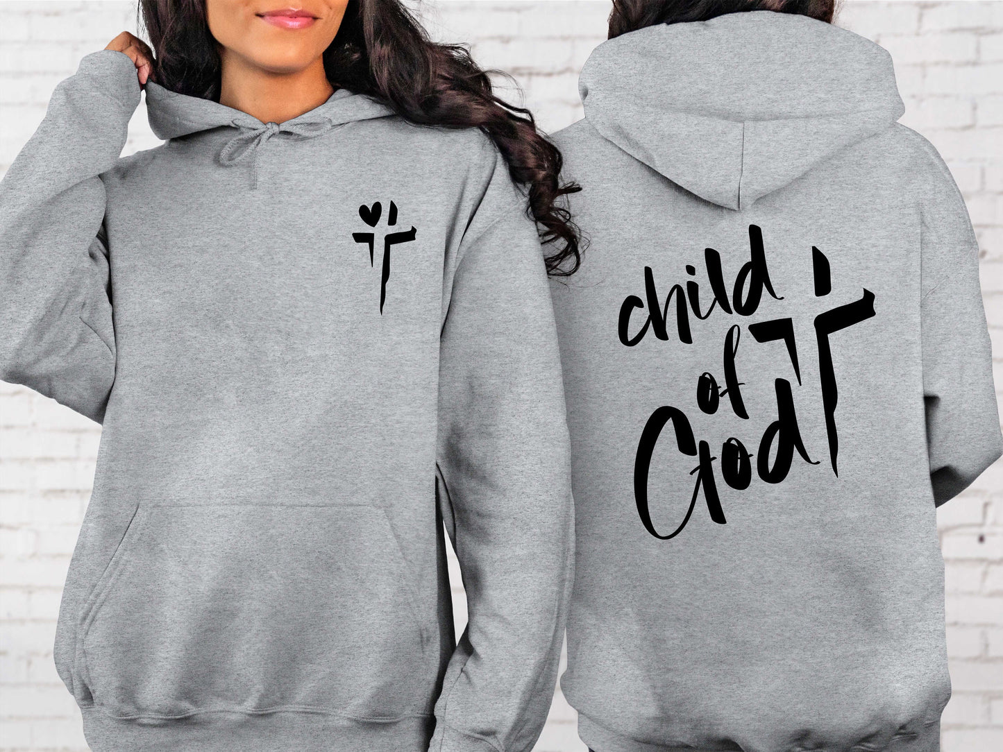Child of God Hoodie: Christian Faith, Jesus Lover