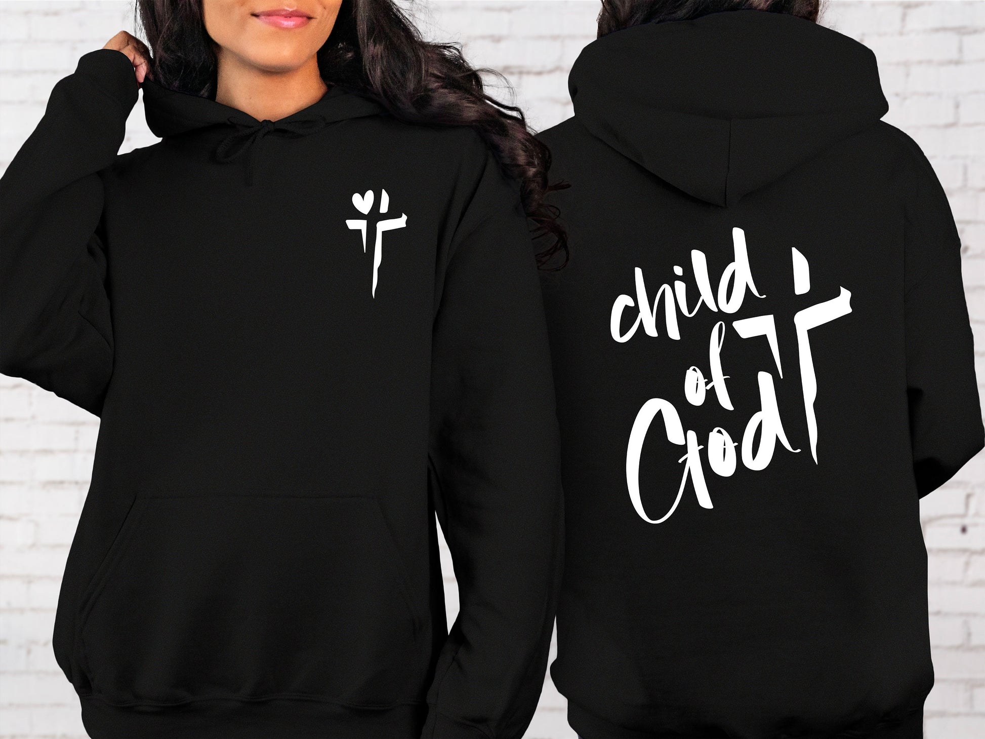 Child of God Hoodie: Christian Faith, Jesus Lover
