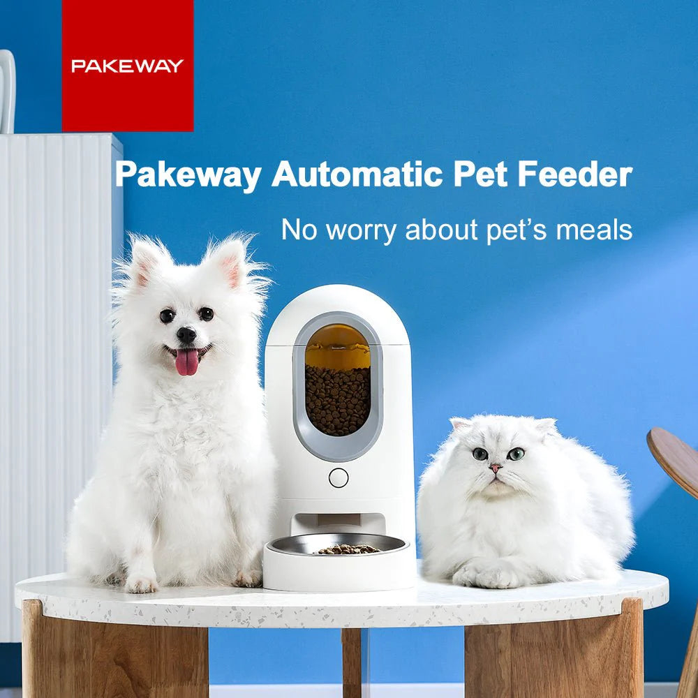 HEYBO Automatic Cat Feeder Timed Cat Food Dispenser Wifi with APP Control for Remote