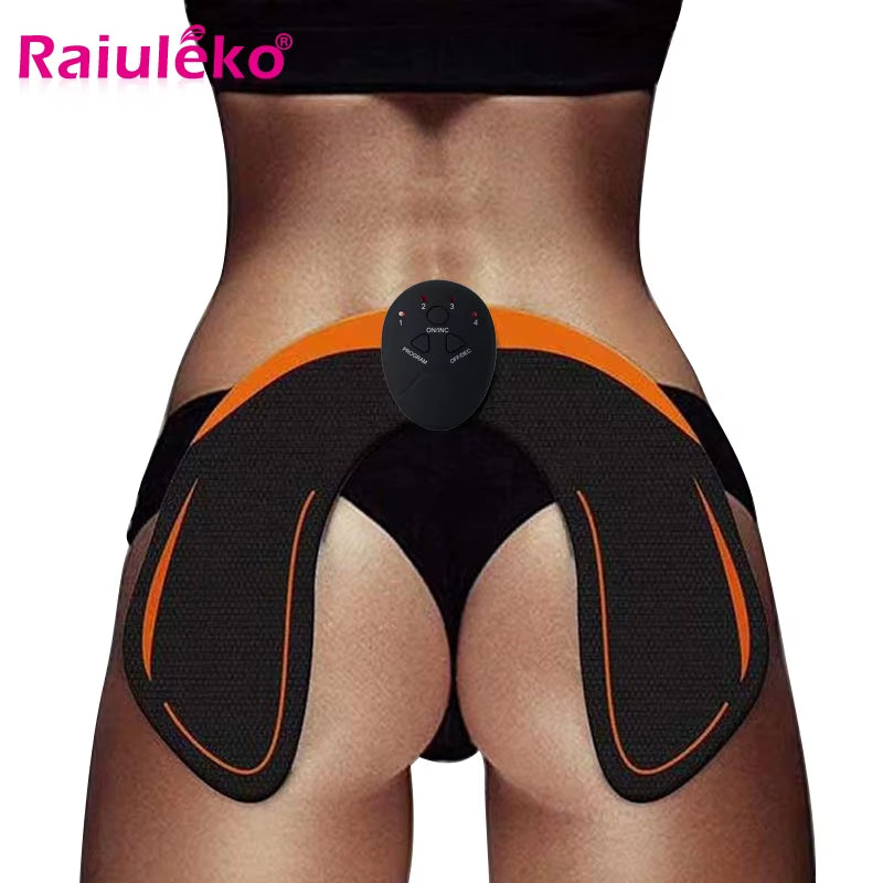 EMS Smart Hip Trainer Battery Muscle Stimulator Buttock Abdomen Pad Arm Leg Toner Fitness Body Shaper Unisex Workout Equiment