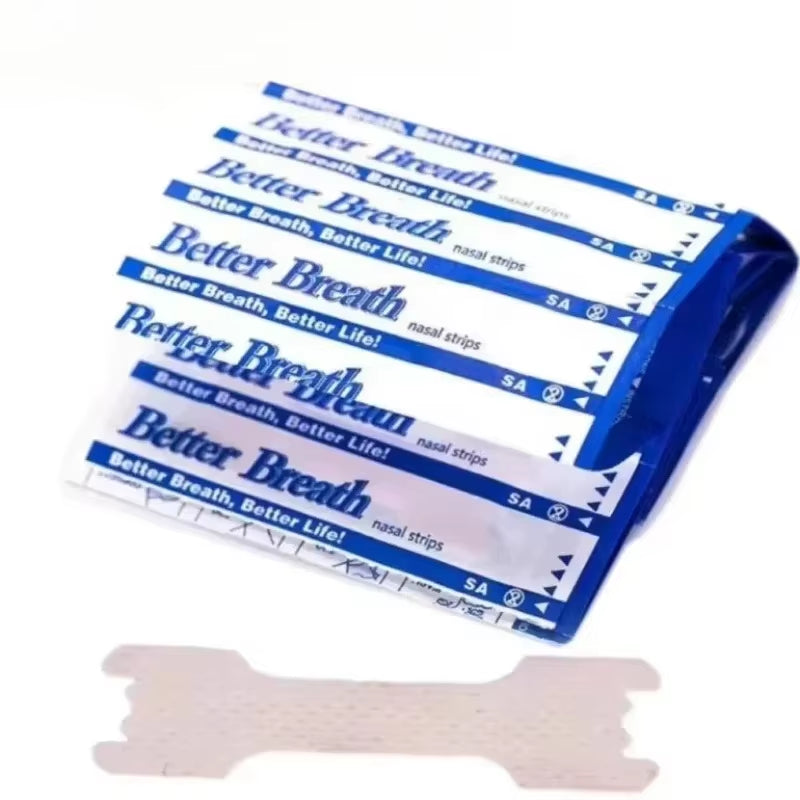 5/20/50/100Pcs Breathing Nasal Strips Right Way Stop Snoring anti Snoring Strips Easier Better Breathe Health Care Sleeping Well