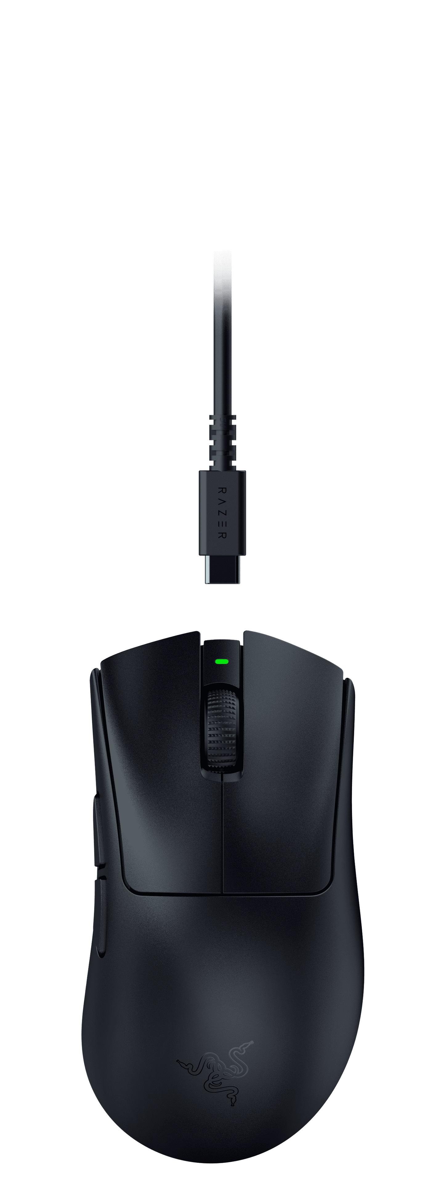 Deathadder V3 Hyperspeed Optical USB Wireless Gaming Mouse, Black