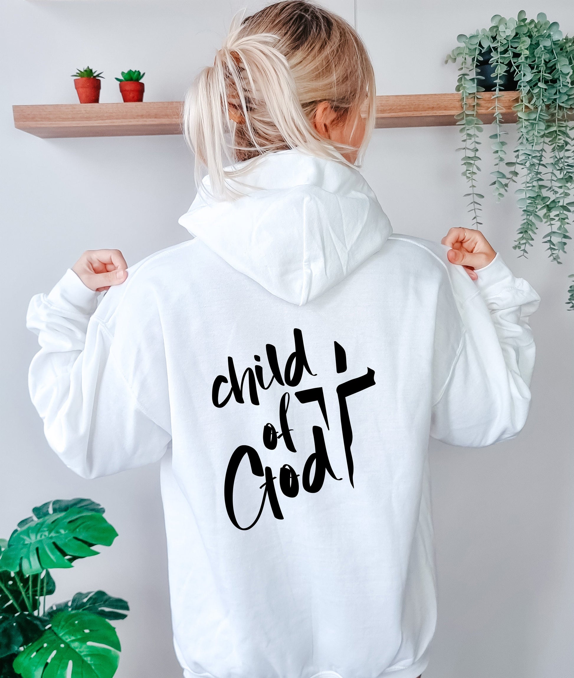 Child of God Hoodie: Christian Faith, Jesus Lover