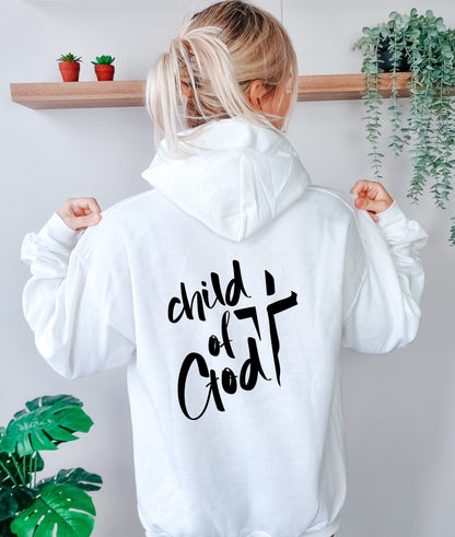 Child of God Hoodie: Christian Faith, Jesus Lover